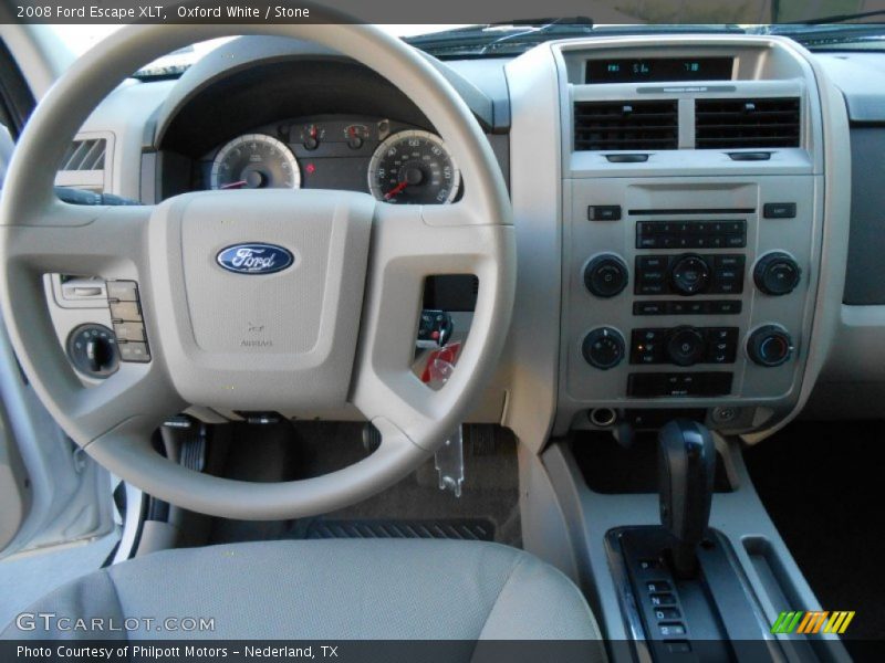 Oxford White / Stone 2008 Ford Escape XLT