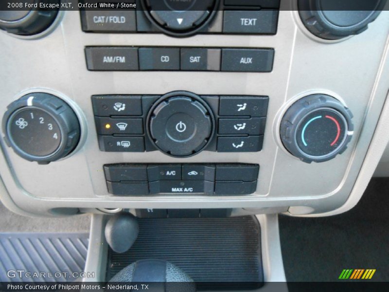 Oxford White / Stone 2008 Ford Escape XLT