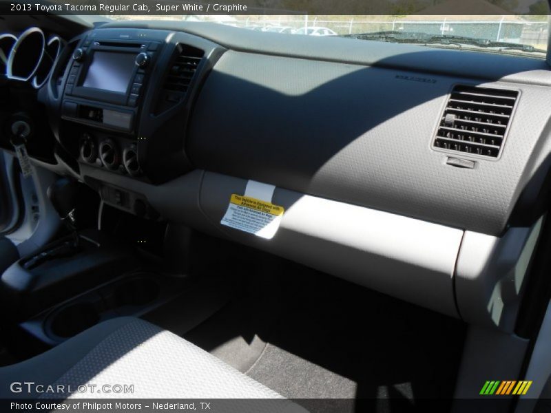Super White / Graphite 2013 Toyota Tacoma Regular Cab