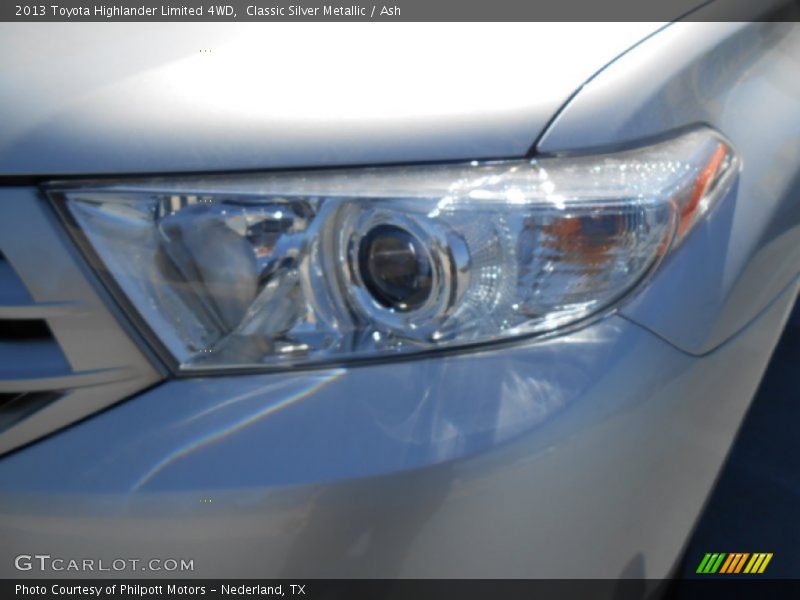 Classic Silver Metallic / Ash 2013 Toyota Highlander Limited 4WD