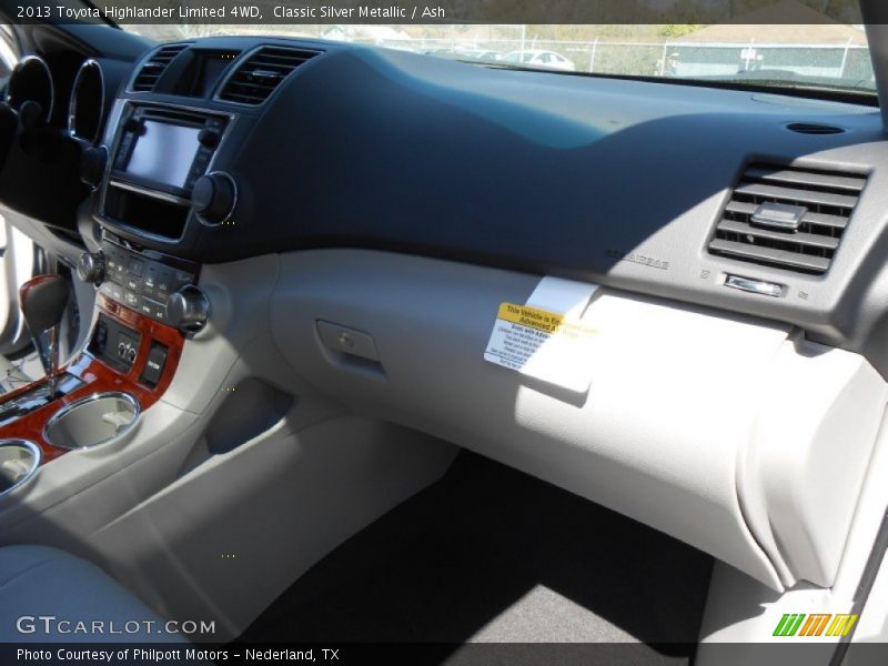 Classic Silver Metallic / Ash 2013 Toyota Highlander Limited 4WD