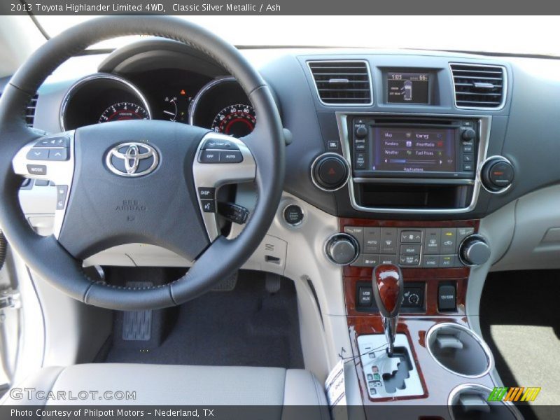 Classic Silver Metallic / Ash 2013 Toyota Highlander Limited 4WD