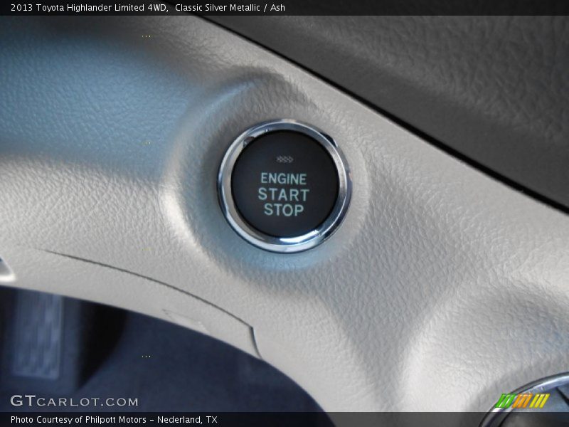 Classic Silver Metallic / Ash 2013 Toyota Highlander Limited 4WD