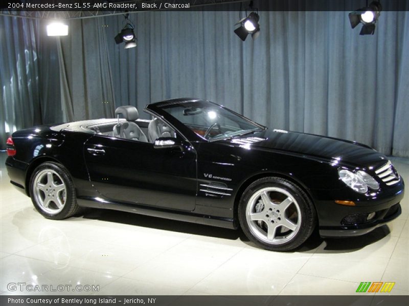 Black / Charcoal 2004 Mercedes-Benz SL 55 AMG Roadster