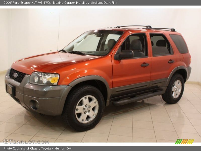 Blazing Copper Metallic / Medium/Dark Flint 2006 Ford Escape XLT V6 4WD