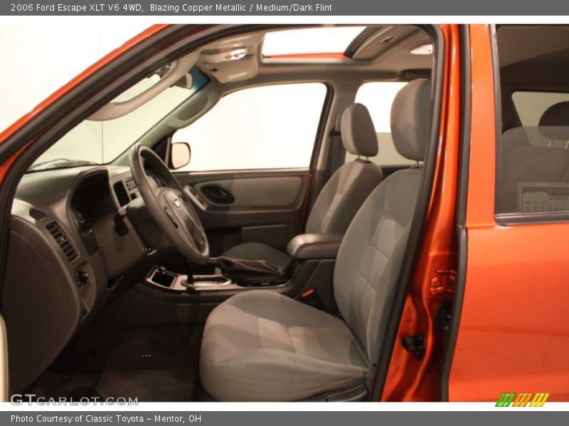 Blazing Copper Metallic / Medium/Dark Flint 2006 Ford Escape XLT V6 4WD