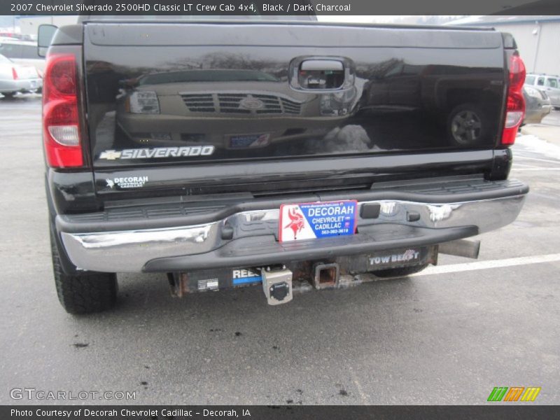Black / Dark Charcoal 2007 Chevrolet Silverado 2500HD Classic LT Crew Cab 4x4