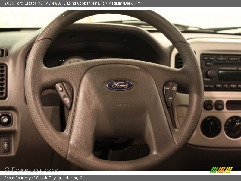 Blazing Copper Metallic / Medium/Dark Flint 2006 Ford Escape XLT V6 4WD