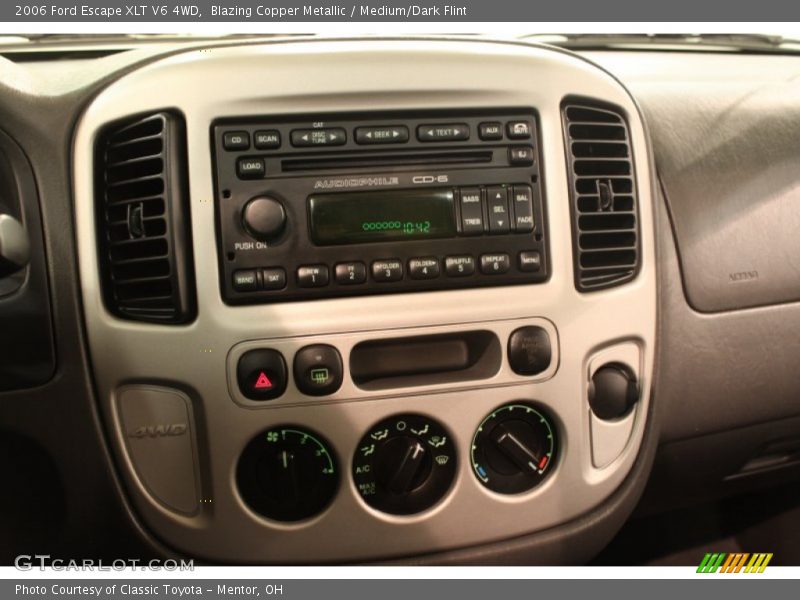 Controls of 2006 Escape XLT V6 4WD