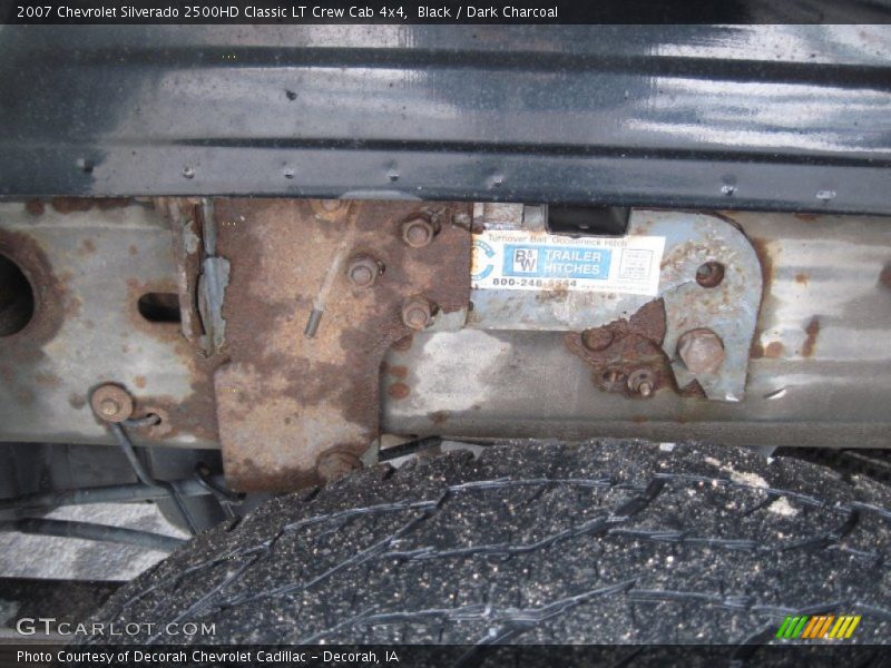 Black / Dark Charcoal 2007 Chevrolet Silverado 2500HD Classic LT Crew Cab 4x4