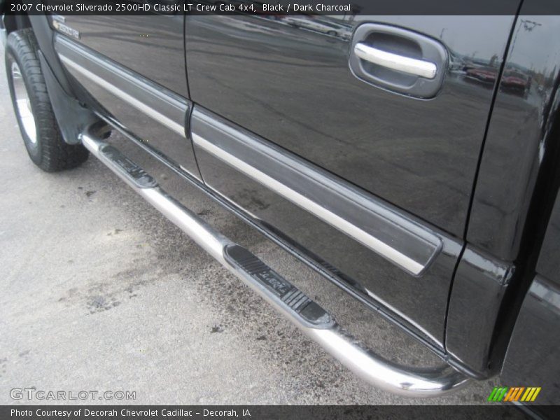 Black / Dark Charcoal 2007 Chevrolet Silverado 2500HD Classic LT Crew Cab 4x4