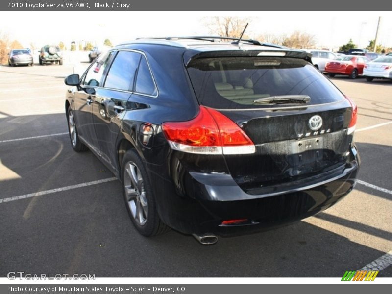Black / Gray 2010 Toyota Venza V6 AWD
