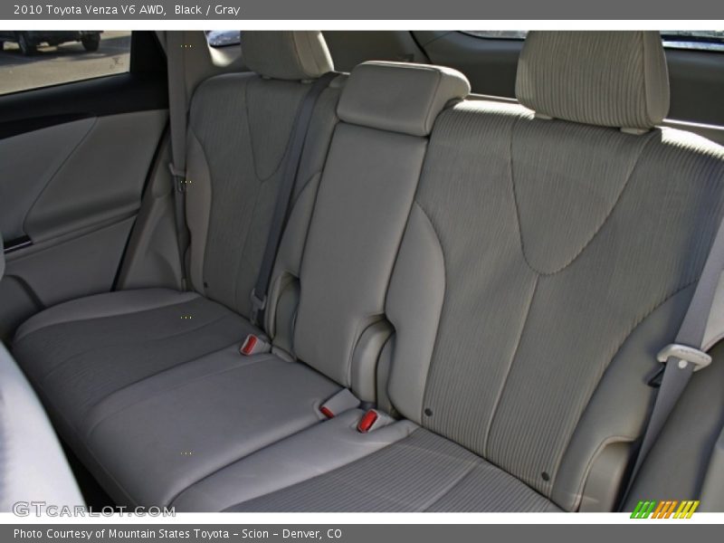 Black / Gray 2010 Toyota Venza V6 AWD