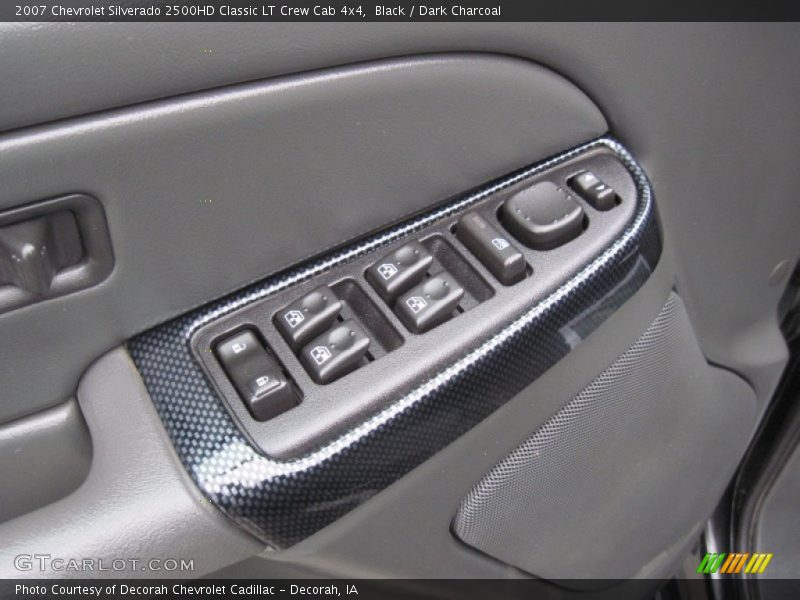Black / Dark Charcoal 2007 Chevrolet Silverado 2500HD Classic LT Crew Cab 4x4