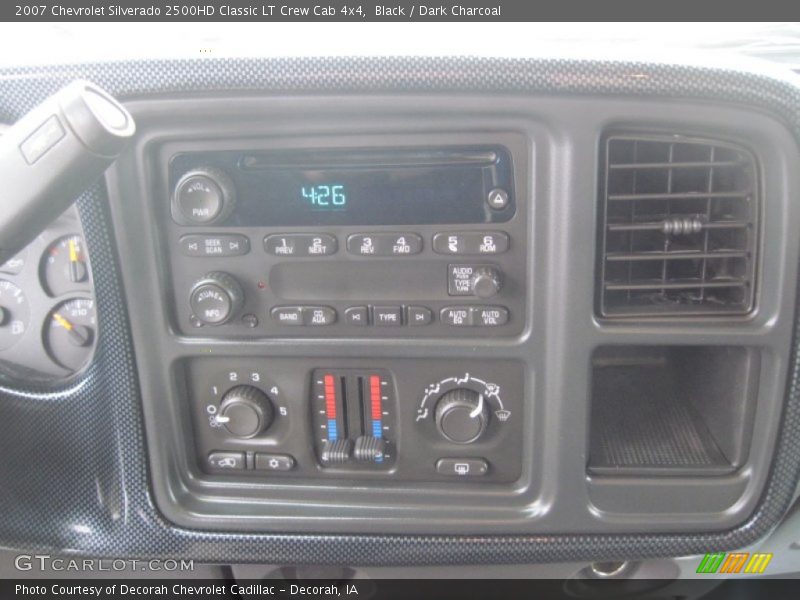Black / Dark Charcoal 2007 Chevrolet Silverado 2500HD Classic LT Crew Cab 4x4