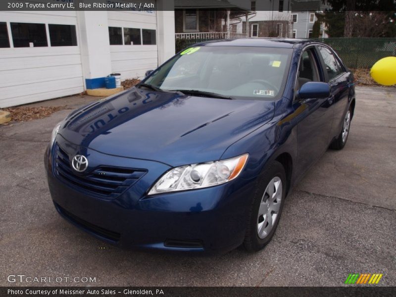 Blue Ribbon Metallic / Ash 2009 Toyota Camry LE