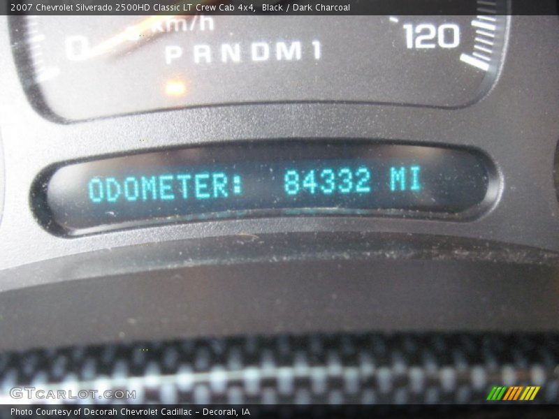 Black / Dark Charcoal 2007 Chevrolet Silverado 2500HD Classic LT Crew Cab 4x4