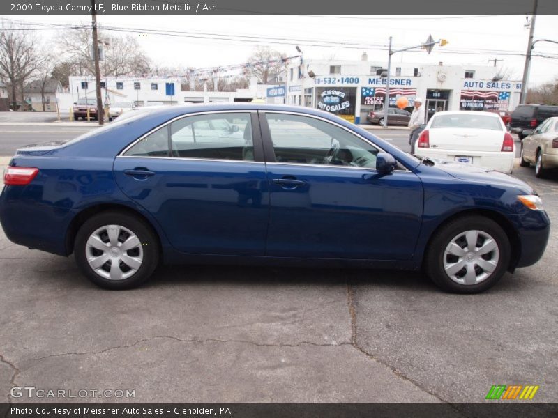 Blue Ribbon Metallic / Ash 2009 Toyota Camry LE
