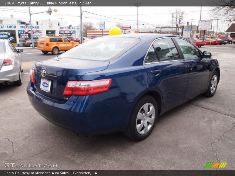Blue Ribbon Metallic / Ash 2009 Toyota Camry LE
