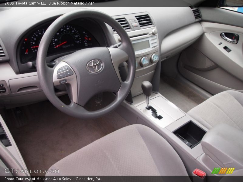 Blue Ribbon Metallic / Ash 2009 Toyota Camry LE