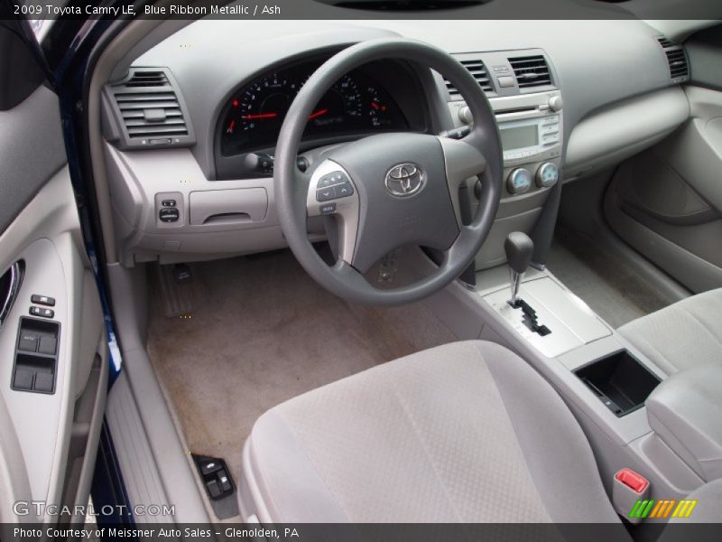 Blue Ribbon Metallic / Ash 2009 Toyota Camry LE