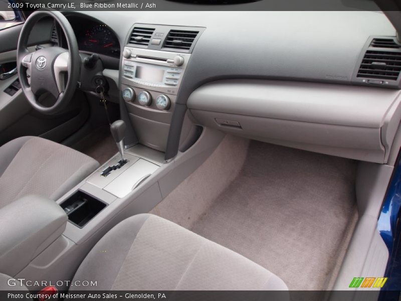Blue Ribbon Metallic / Ash 2009 Toyota Camry LE