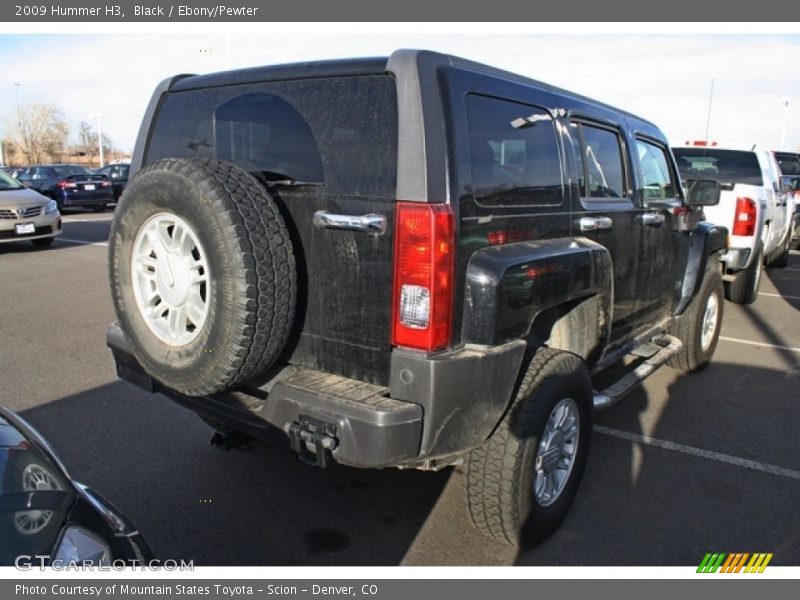 Black / Ebony/Pewter 2009 Hummer H3