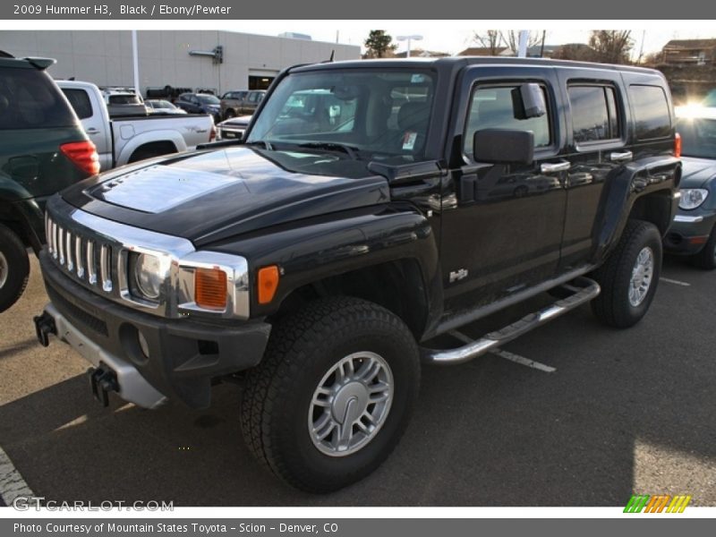 Black / Ebony/Pewter 2009 Hummer H3