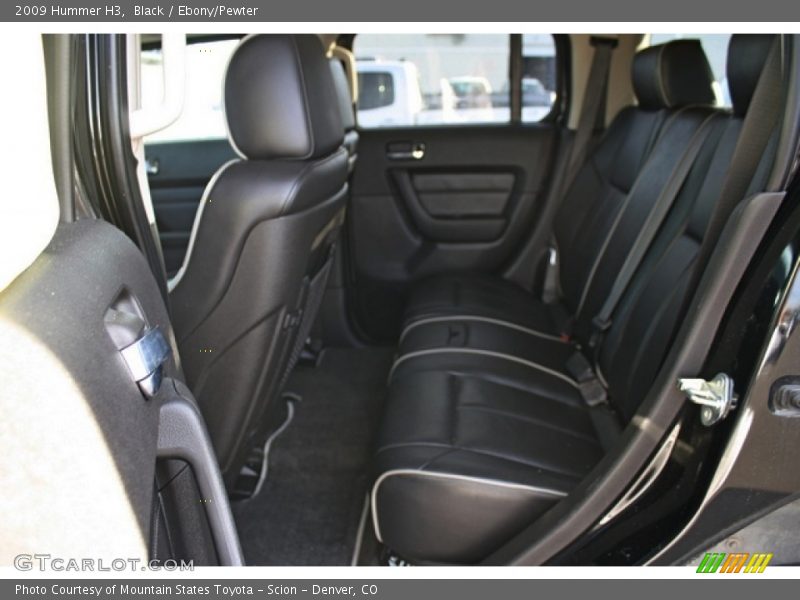 Black / Ebony/Pewter 2009 Hummer H3