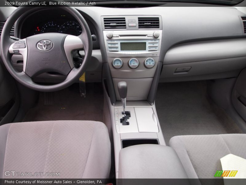 Blue Ribbon Metallic / Ash 2009 Toyota Camry LE