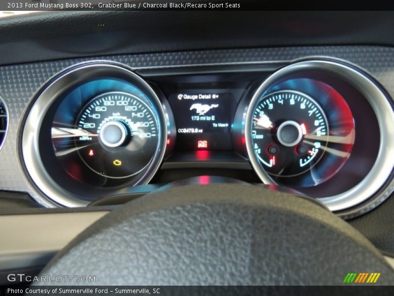  2013 Mustang Boss 302 Boss 302 Gauges