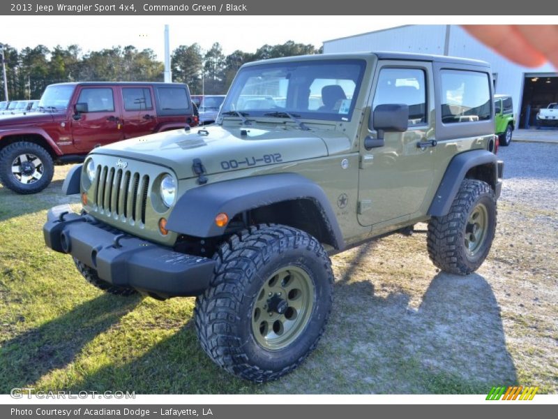 Front 3/4 View of 2013 Wrangler Sport 4x4