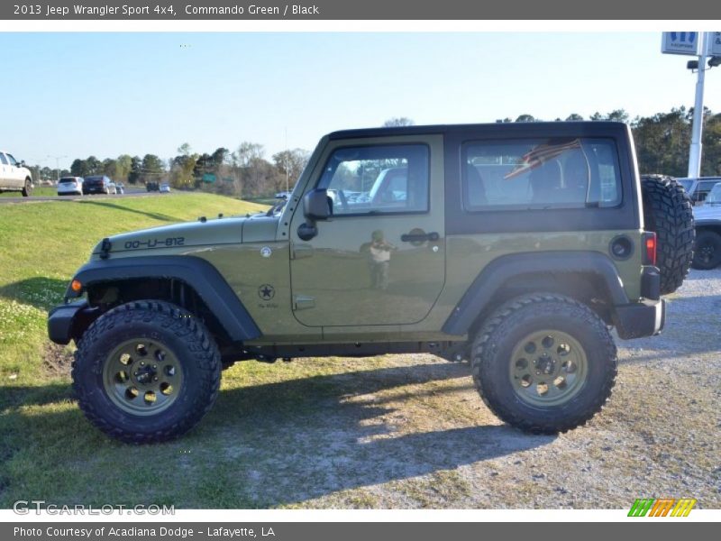  2013 Wrangler Sport 4x4 Commando Green