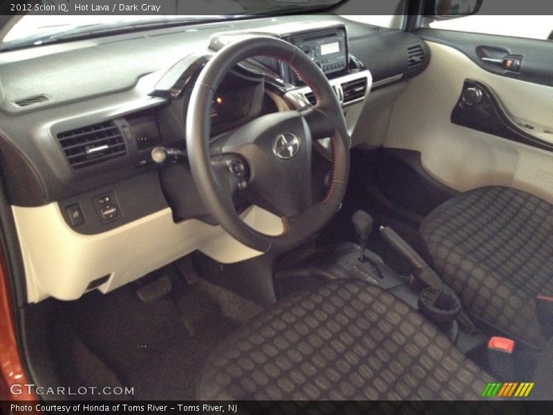 Dark Gray Interior - 2012 iQ  