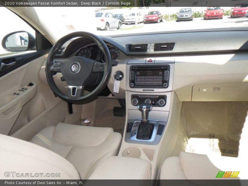 Dashboard of 2010 Passat Komfort Sedan