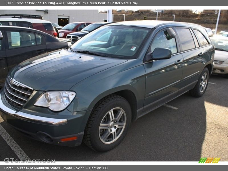 Magnesium Green Pearl / Pastel Slate Gray 2007 Chrysler Pacifica Touring AWD