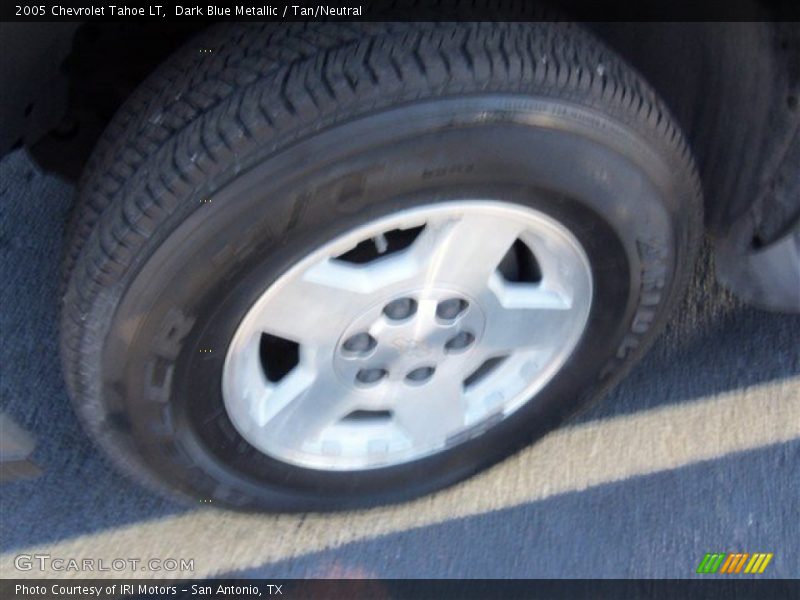 Dark Blue Metallic / Tan/Neutral 2005 Chevrolet Tahoe LT