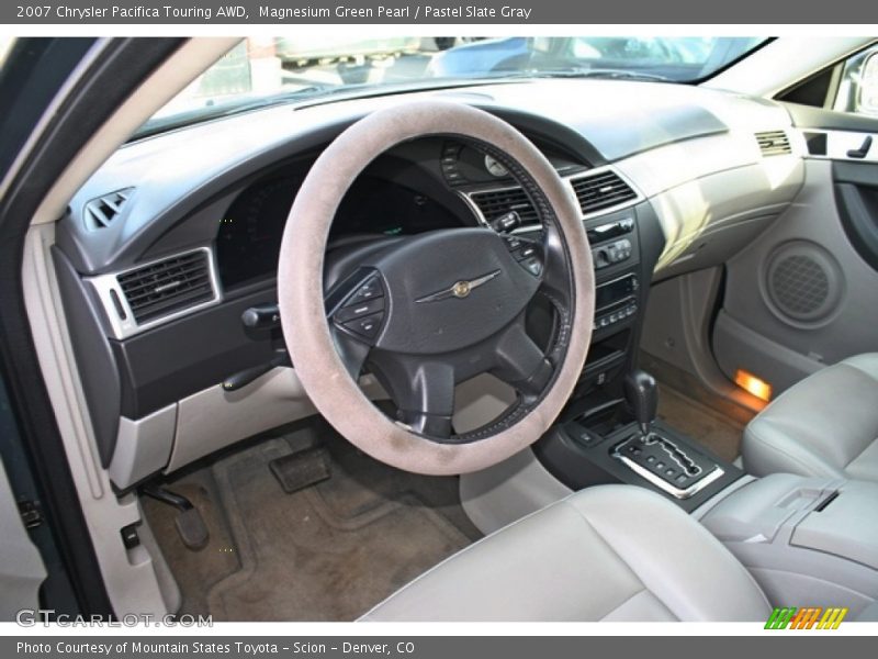 Magnesium Green Pearl / Pastel Slate Gray 2007 Chrysler Pacifica Touring AWD