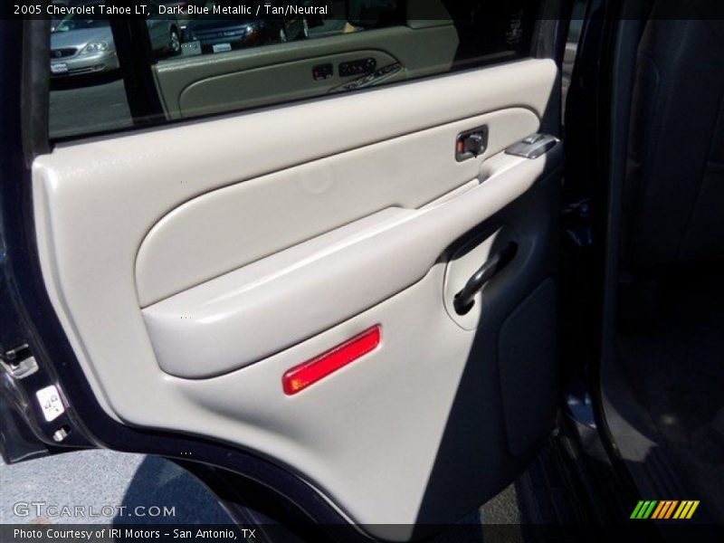 Dark Blue Metallic / Tan/Neutral 2005 Chevrolet Tahoe LT