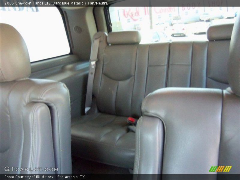 Dark Blue Metallic / Tan/Neutral 2005 Chevrolet Tahoe LT