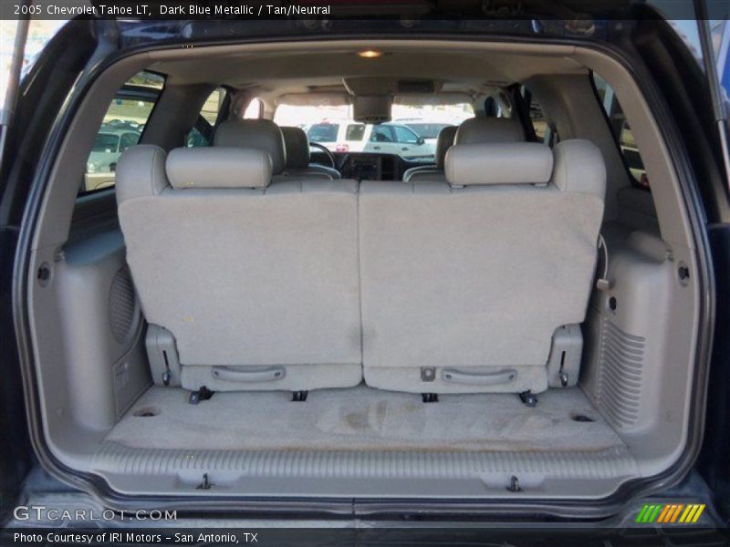 Dark Blue Metallic / Tan/Neutral 2005 Chevrolet Tahoe LT