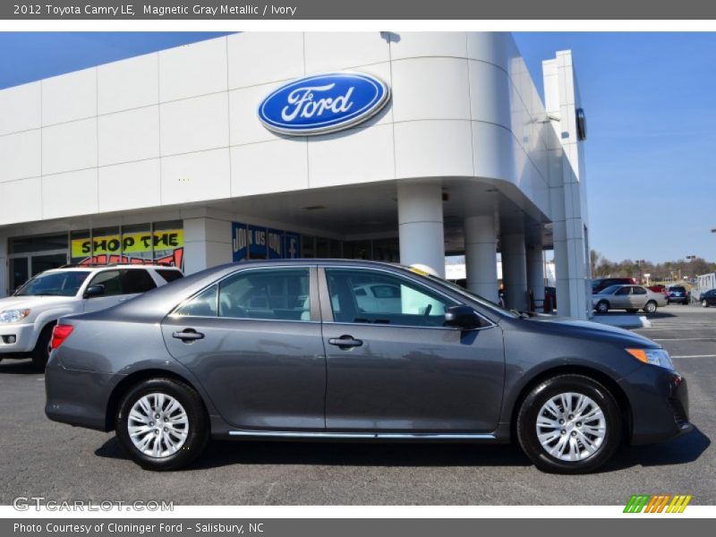 Magnetic Gray Metallic / Ivory 2012 Toyota Camry LE