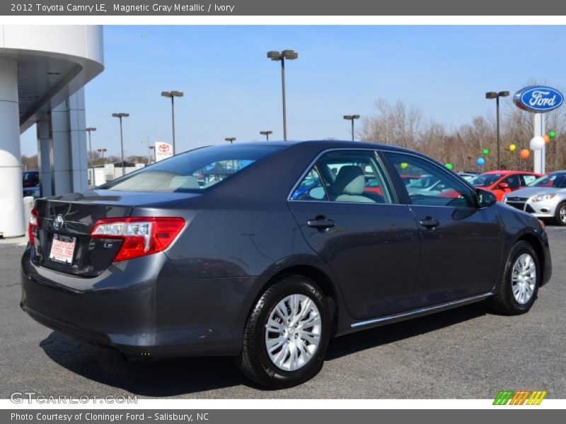 Magnetic Gray Metallic / Ivory 2012 Toyota Camry LE