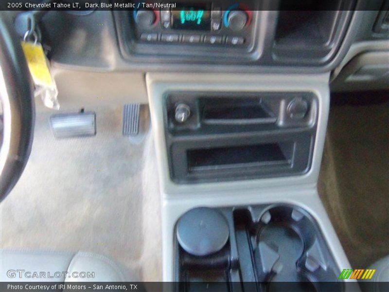 Dark Blue Metallic / Tan/Neutral 2005 Chevrolet Tahoe LT