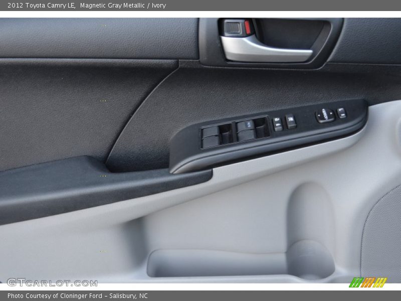 Magnetic Gray Metallic / Ivory 2012 Toyota Camry LE