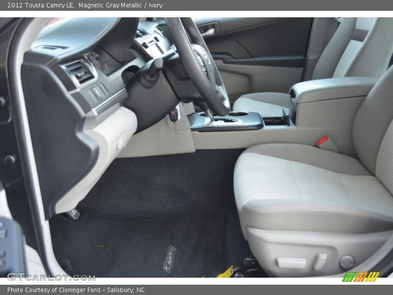 Magnetic Gray Metallic / Ivory 2012 Toyota Camry LE