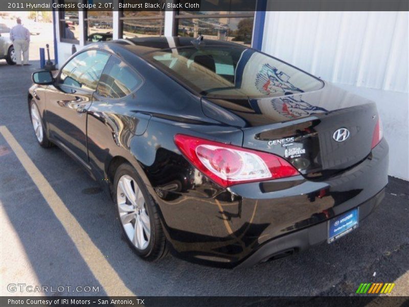 Bathurst Black / Black Cloth 2011 Hyundai Genesis Coupe 2.0T