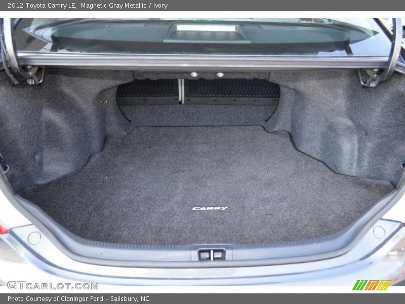 Magnetic Gray Metallic / Ivory 2012 Toyota Camry LE