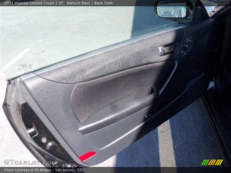 Bathurst Black / Black Cloth 2011 Hyundai Genesis Coupe 2.0T