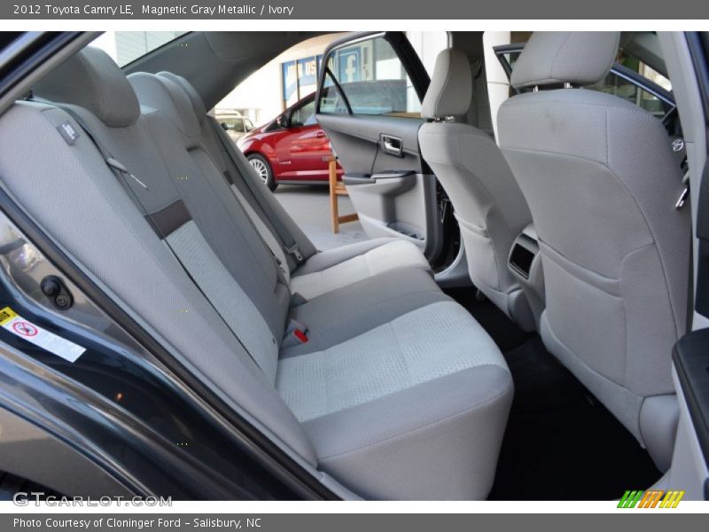 Magnetic Gray Metallic / Ivory 2012 Toyota Camry LE